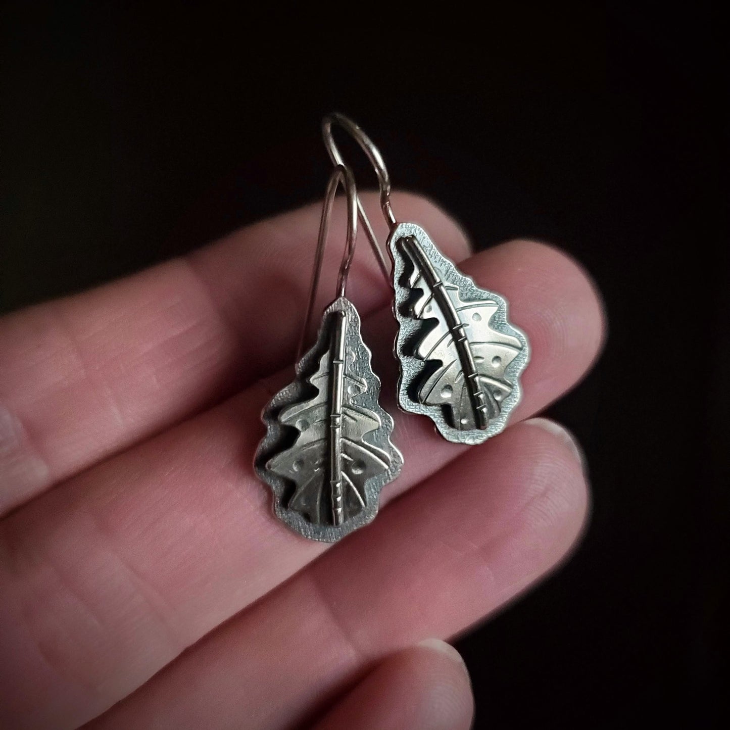 Oak Leaf Earrings