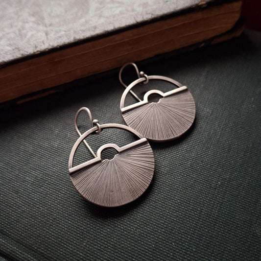 Open Book Earrings ~ Cozy Autumn Collection