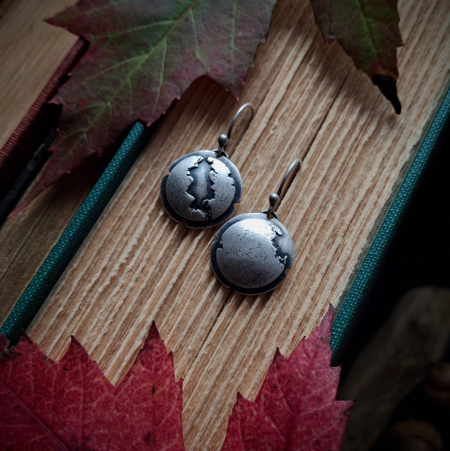 Shield Earrings ~ Cozy Autumn Collection
