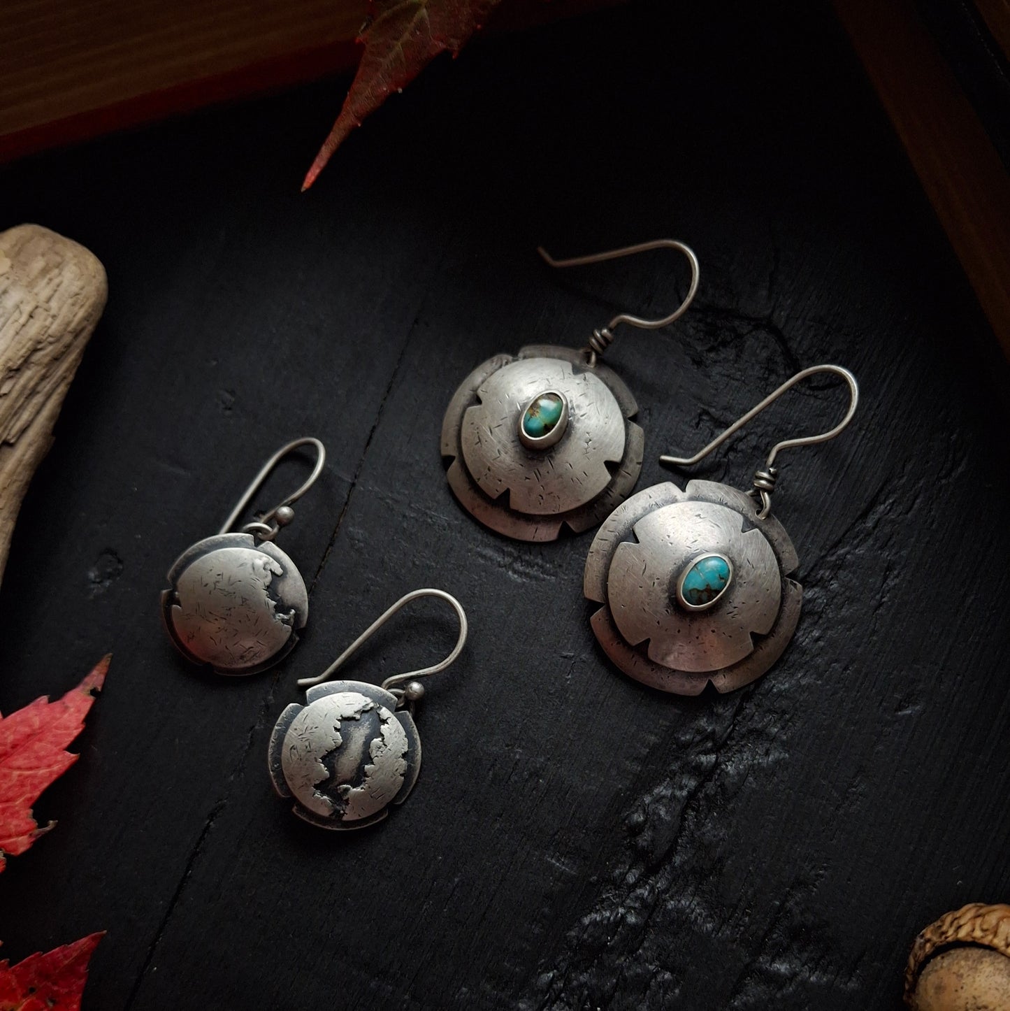 Shield Earrings ~ Cozy Autumn Collection