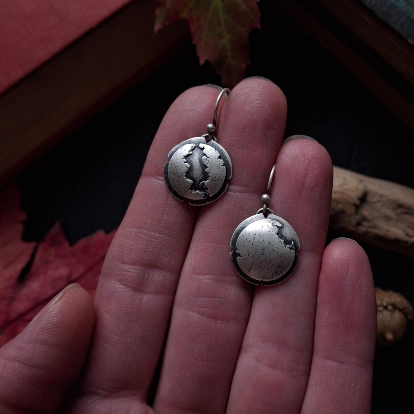 Shield Earrings ~ Cozy Autumn Collection