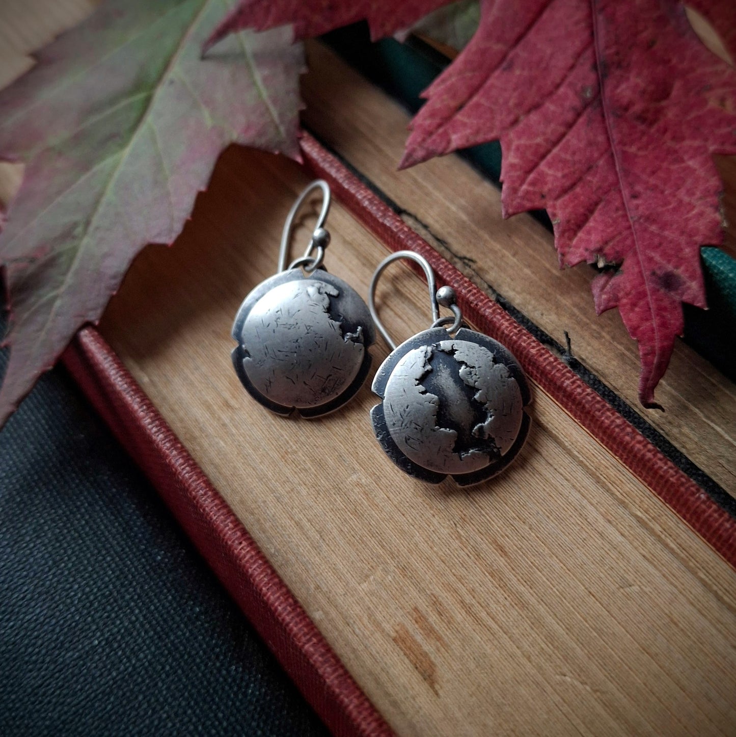 Shield Earrings ~ Cozy Autumn Collection