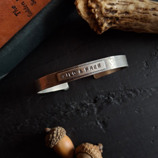 Wild & Free Reclaimed Silver Cuff