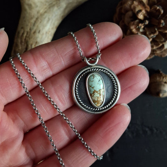 Treasure Mountain Turquoise Pendant