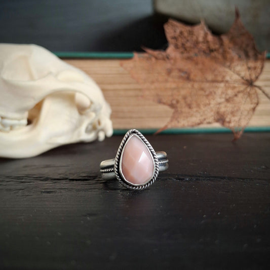 Pink Opal Ring - Size 9