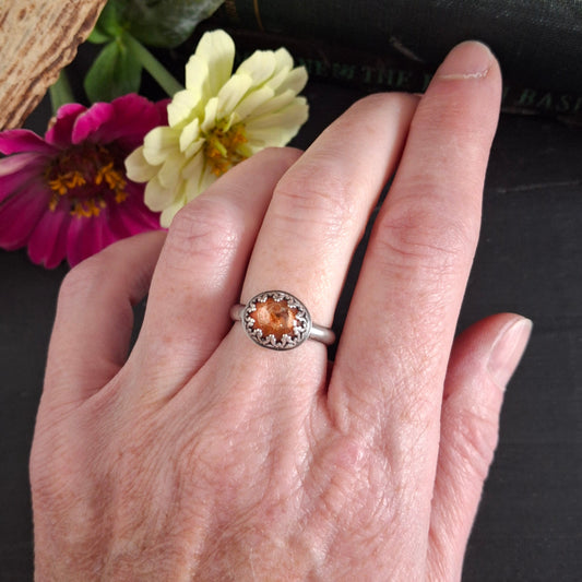 Sunstone Ring - Size 6-3/4