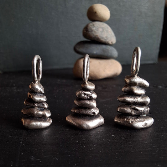 Rock Cairn Charms