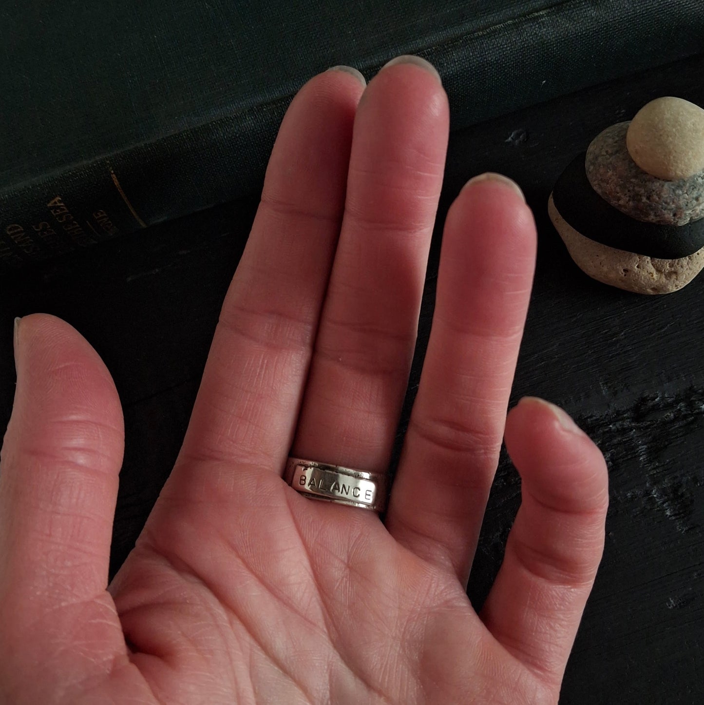 Rock Cairn Ring - 8.5