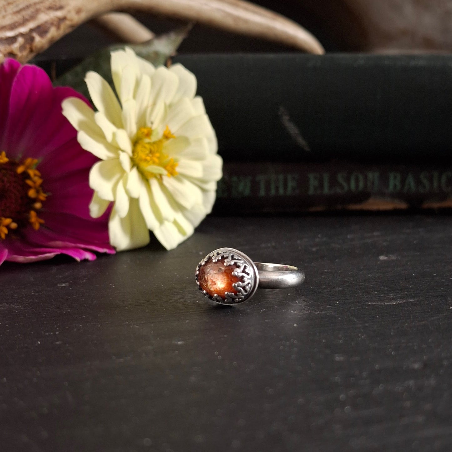 Sunstone Ring - Size 6-3/4