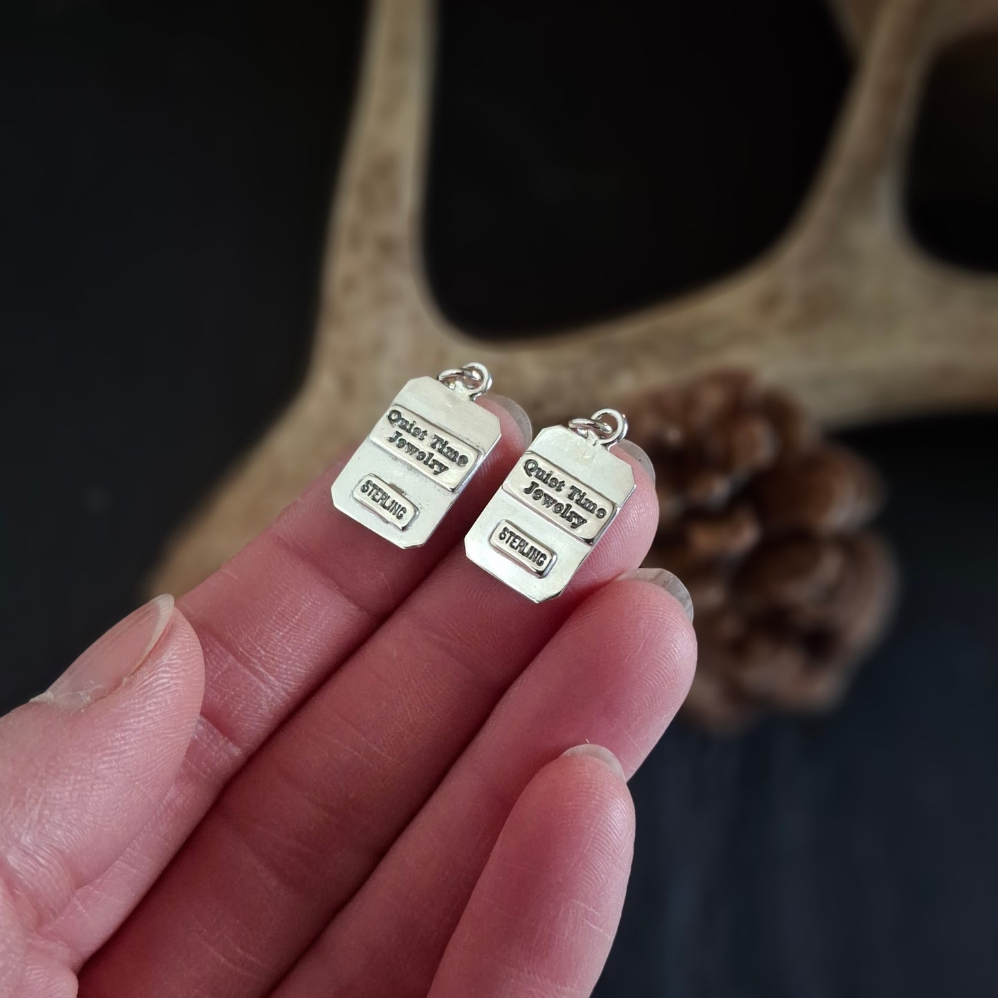 Do Not Be Afraid Charm Necklace | Hand-Stamped Sterling Silver