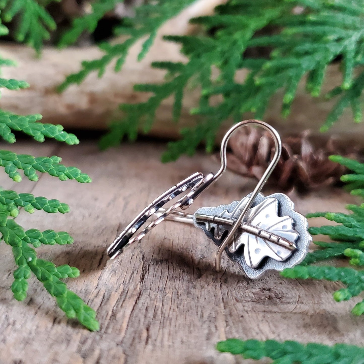 Oak Leaf Earrings