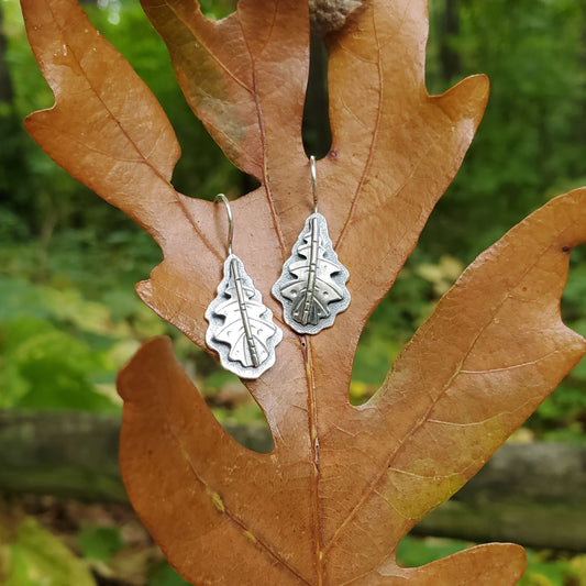 Oak Leaf Earrings