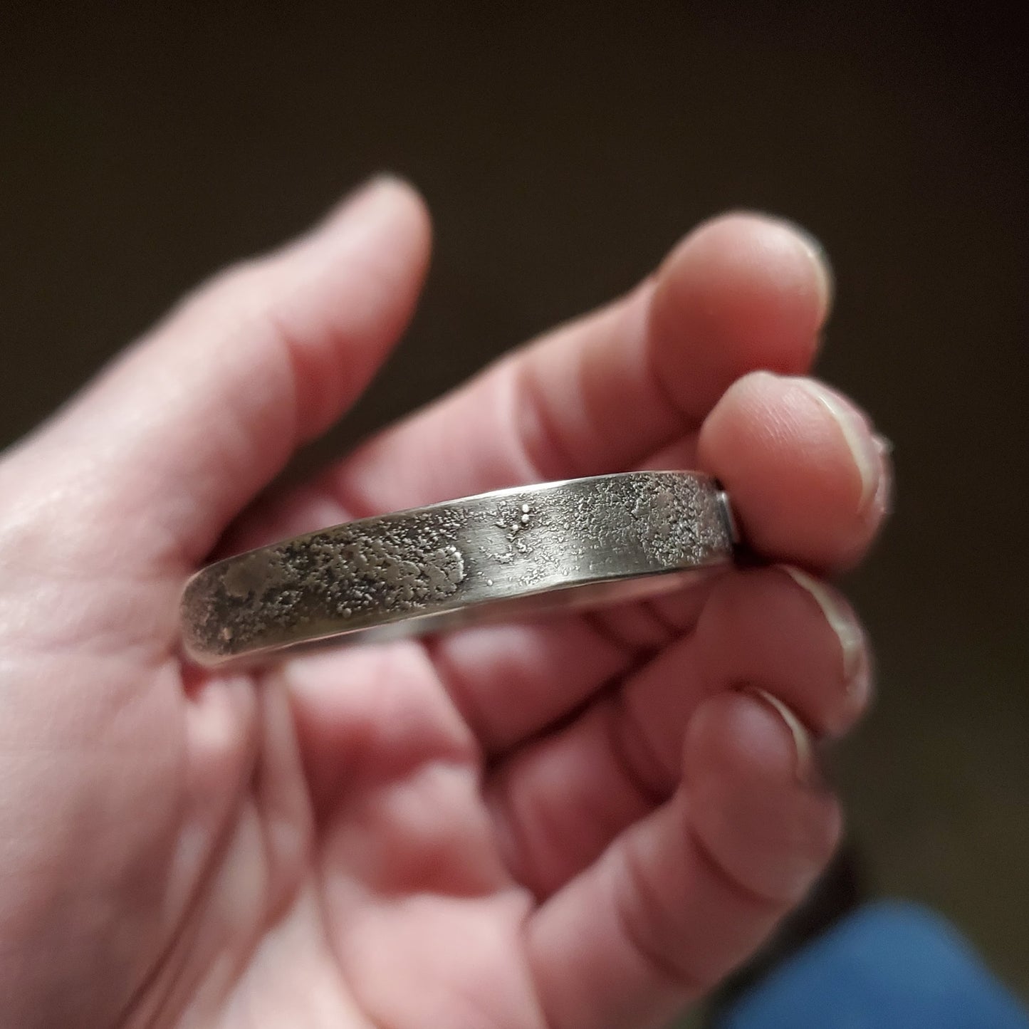 Good Strong Brave - Reclaimed Silver Cuff