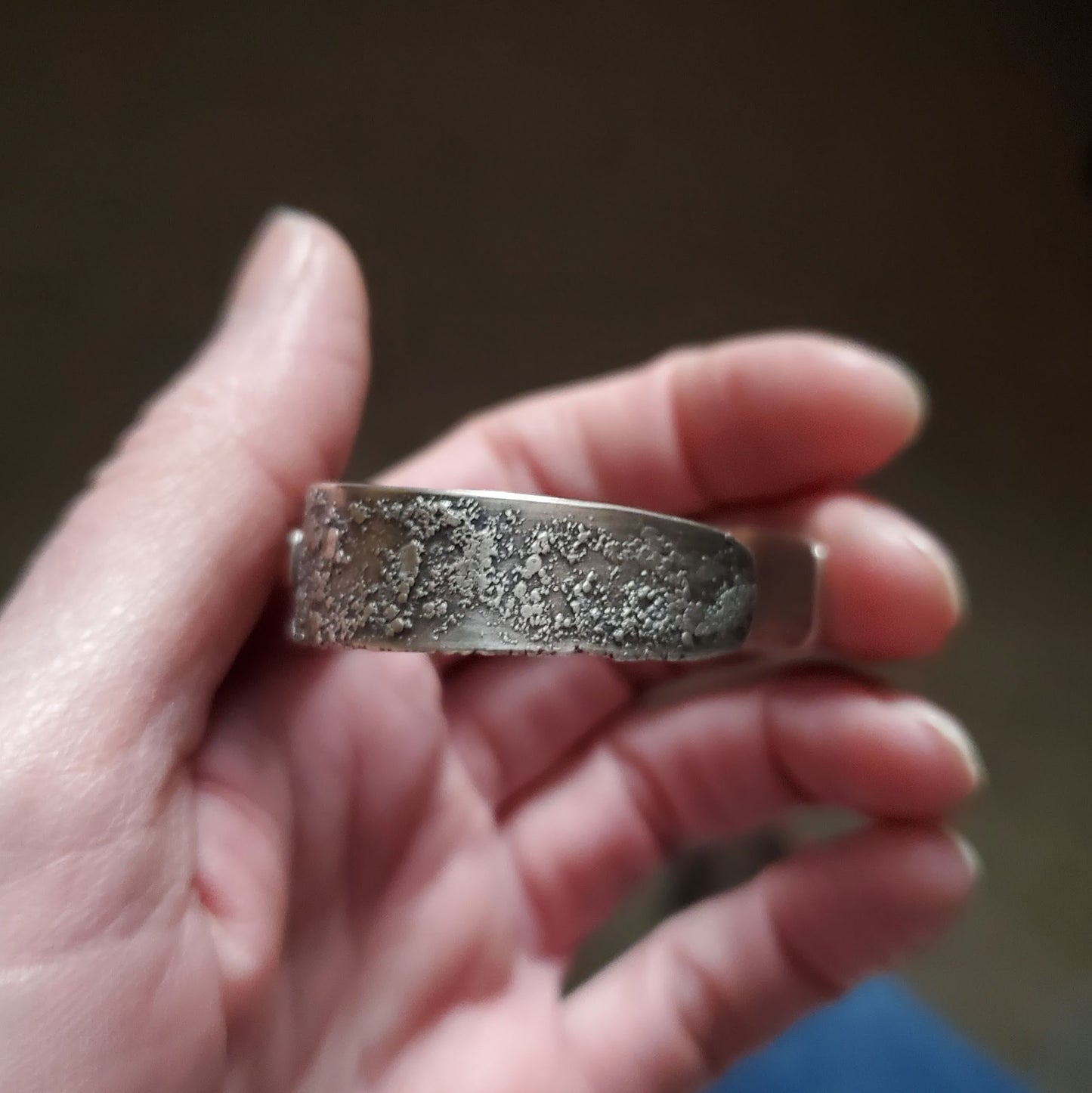 Know Your Worth - Reclaimed Silver Cuff