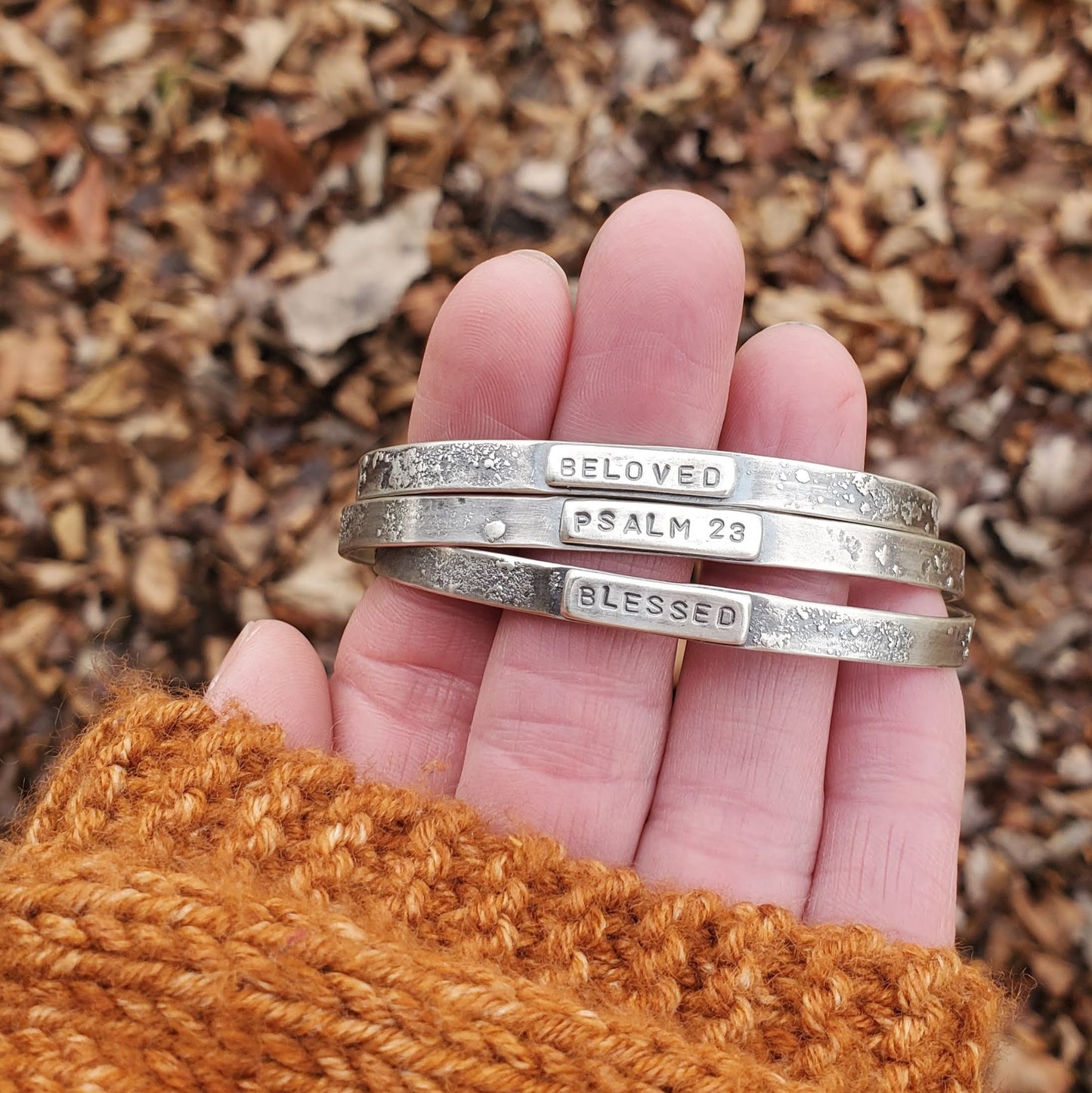 Silver Blessed Cuff