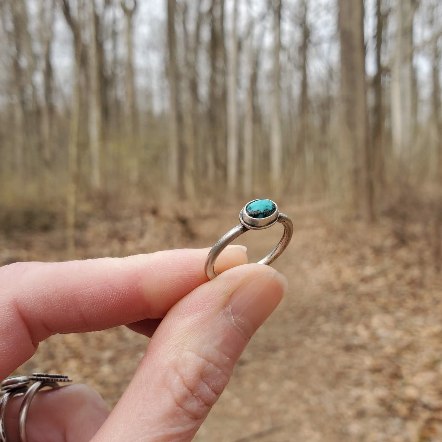 Hubei Turquoise Ring - Size 7.25