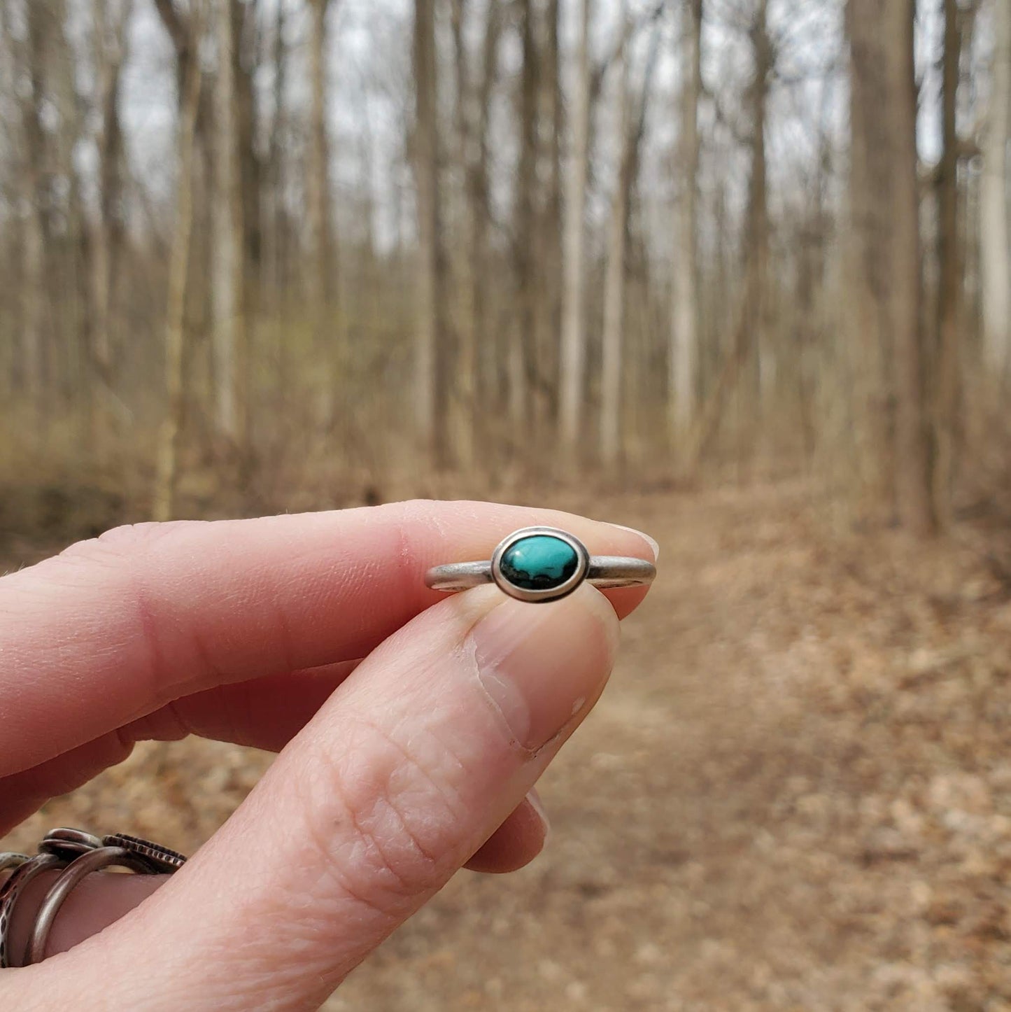 Hubei Turquoise Ring - Size 7.25