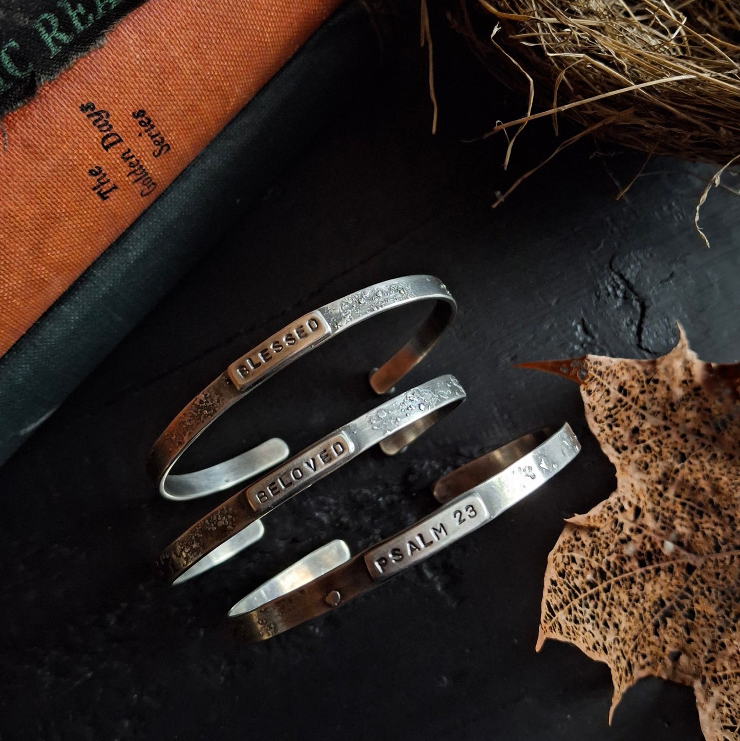 Silver Beloved Cuff