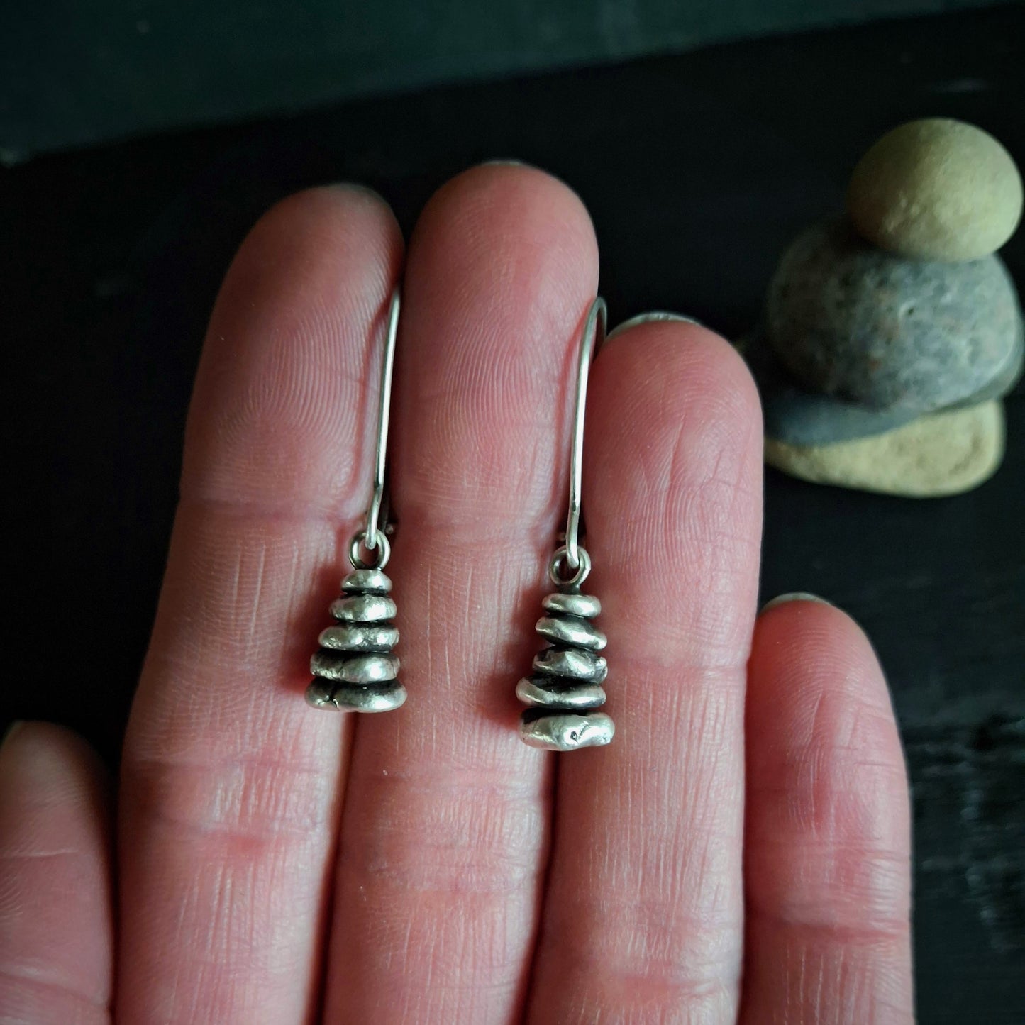 Rock Cairn Earrings