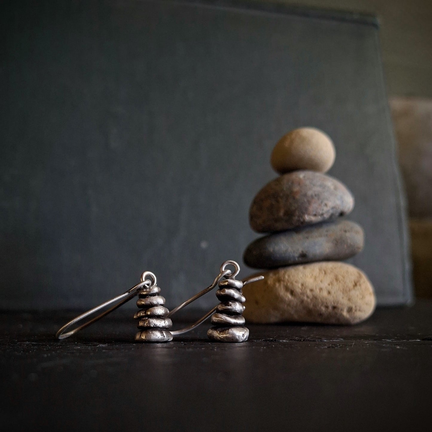 Rock Cairn Earrings