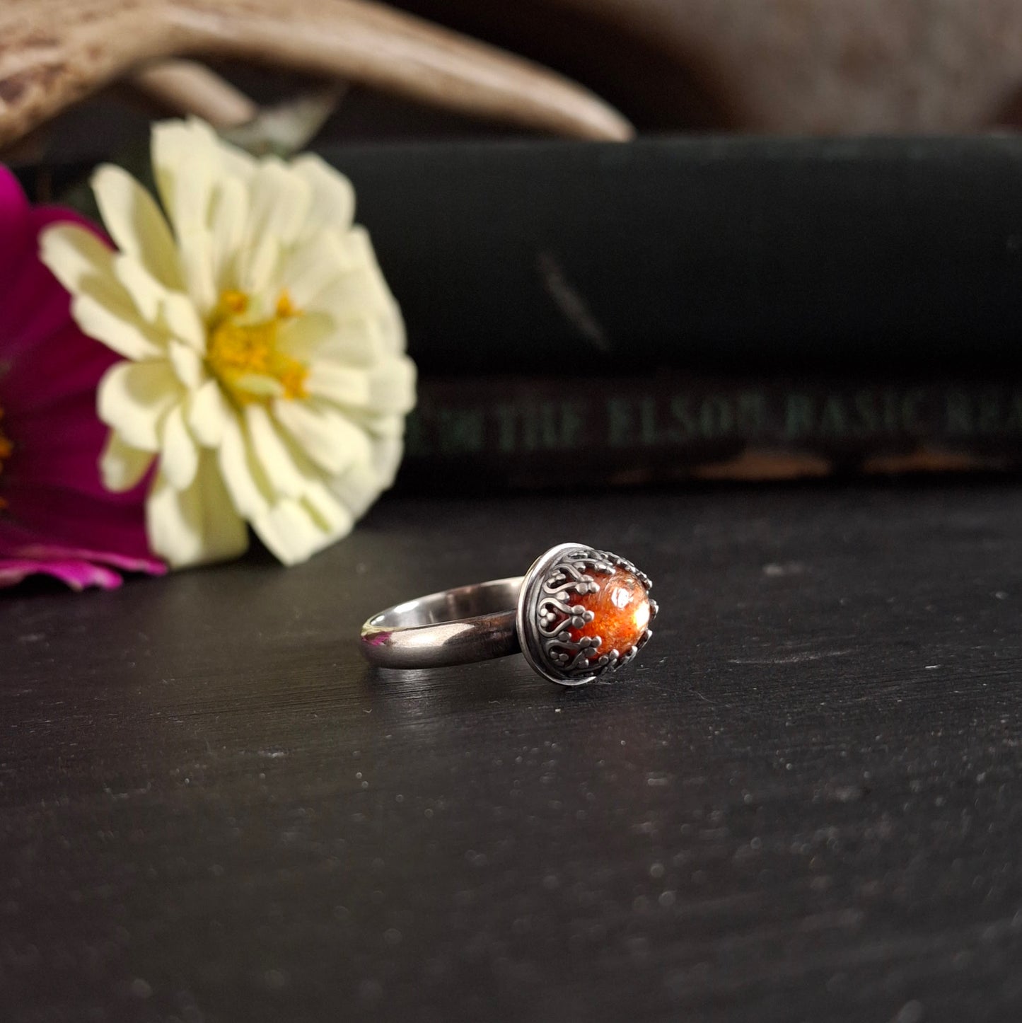 Sunstone Ring - Size 6-3/4