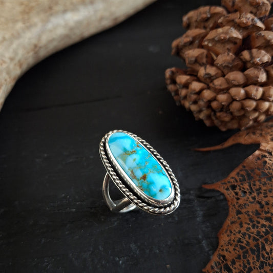 Turquoise Mountain Ring - Size 5