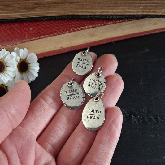 Faith over Fear Charms