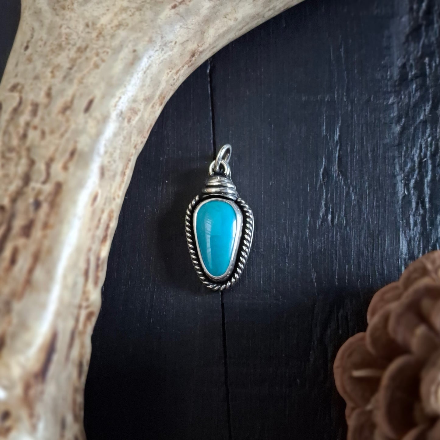 Vintage Christmas Tree Lightbulb Pendants | Sterling Silver | Choose Your Stone