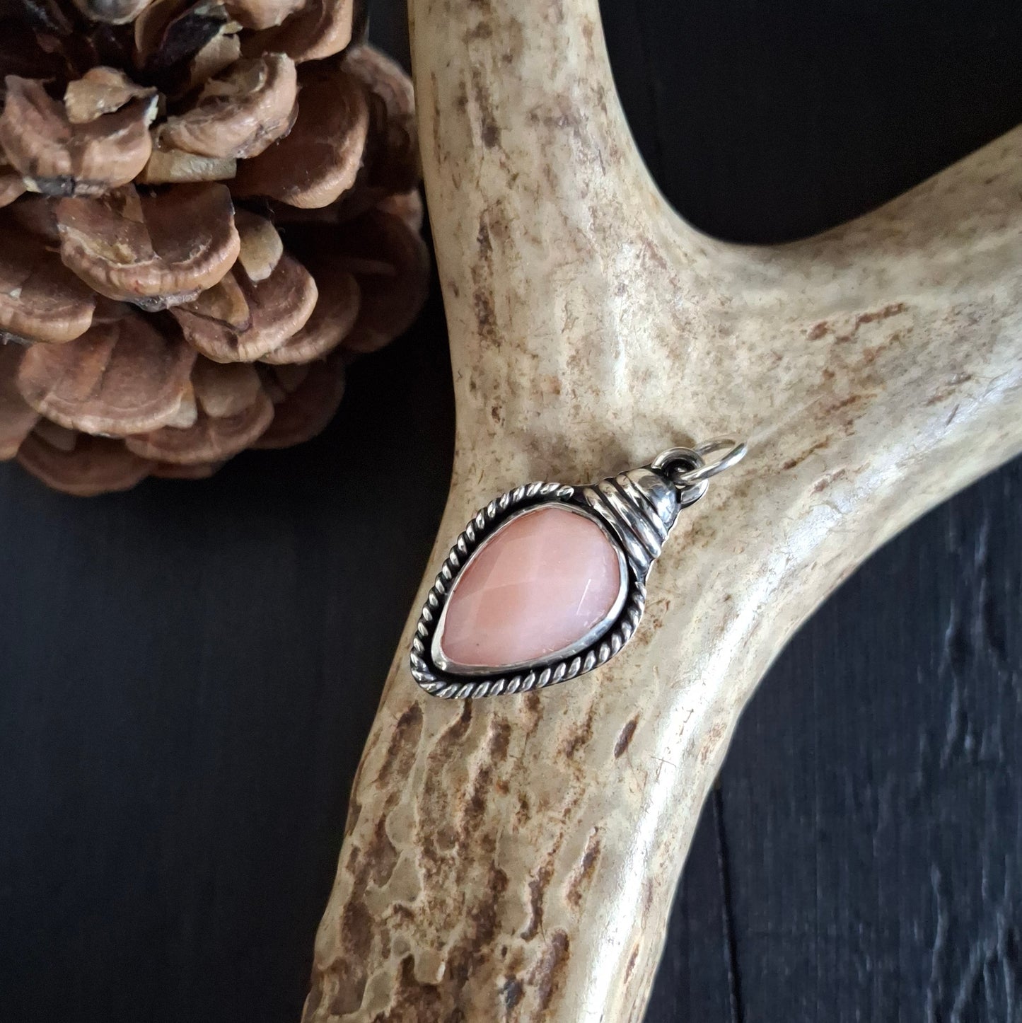 Vintage Christmas Tree Lightbulb Pendants | Sterling Silver | Choose Your Stone