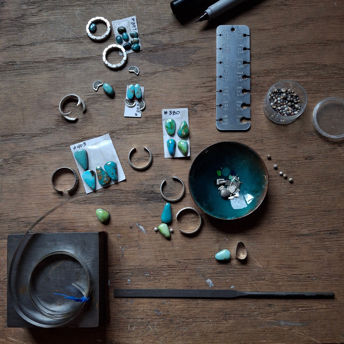 Sonoran Gold Turquoise Ring | Sterling Silver | Spring Collection