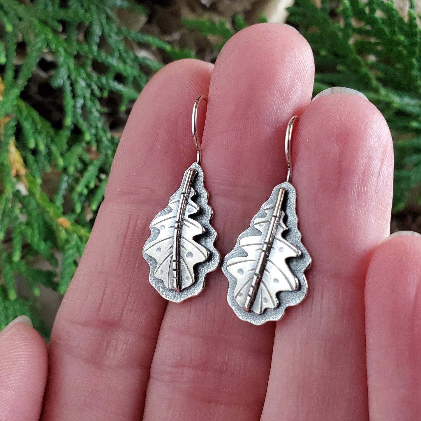 Oak Leaf Earrings